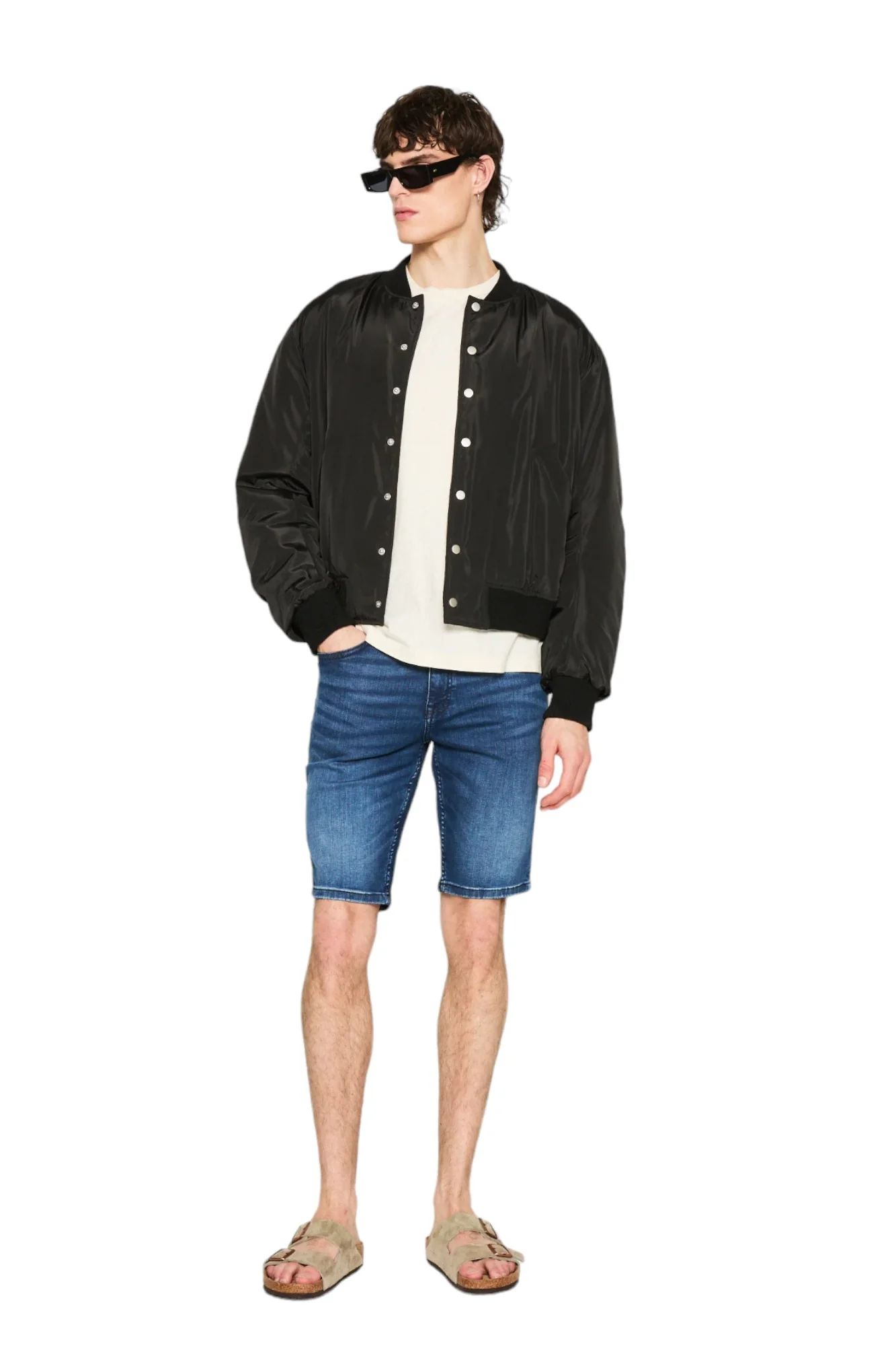 Bermuda Jeans Uomo Boss 50513494 - immagine 3