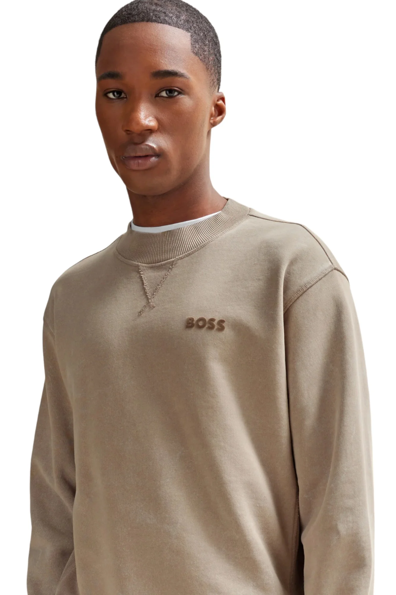 Felpa Uomo Boss 50505268 - immagine 5