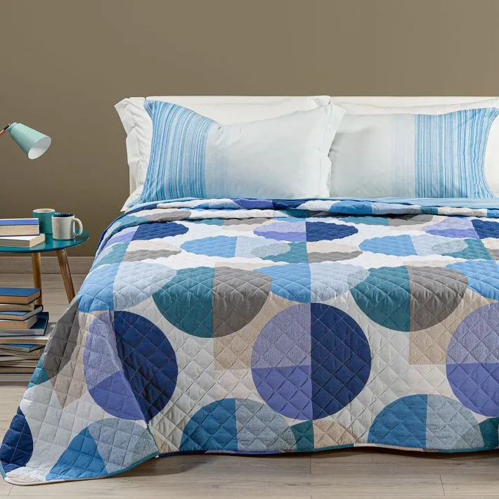 Copriletto Primaverile Lido in Cotone - immagine 2