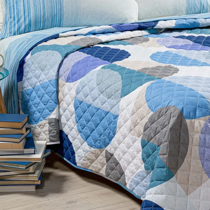 Copriletto Primaverile Lido in Cotone - immagine 3