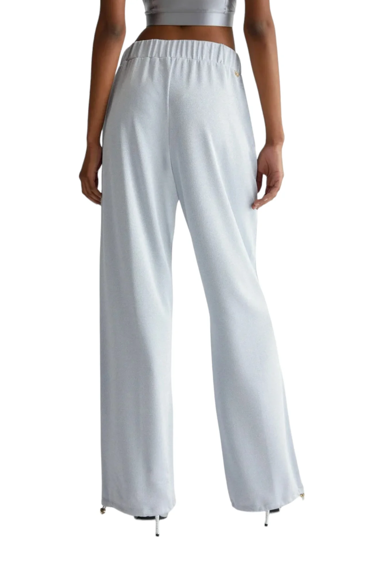 Pantaloni in jersey lurex Donna Liu jo TF4026J4747 - immagine 5