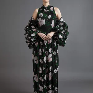 COPRISPALLE COUTURE STAMPA FLOREALE