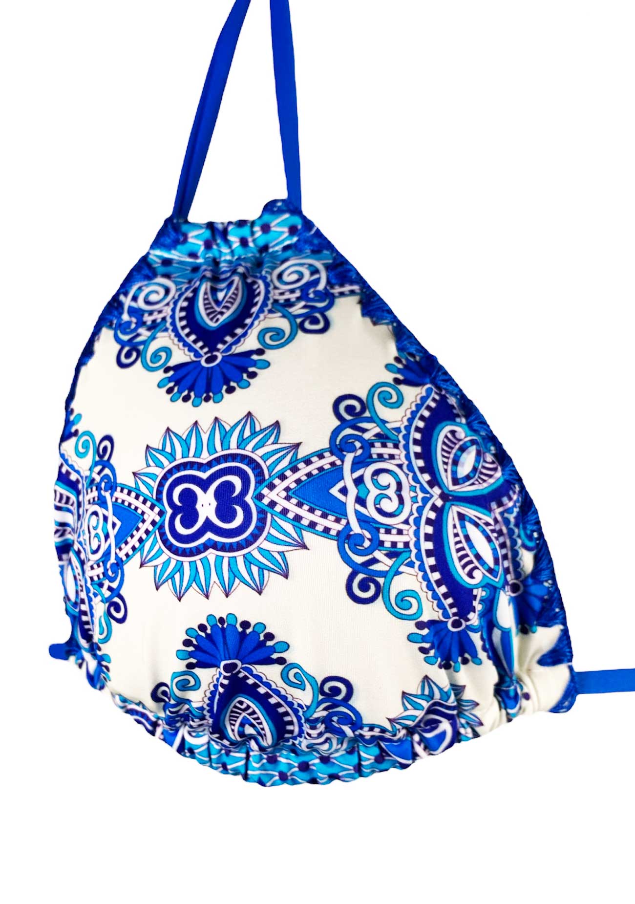2Bekini Bikini Triangolo Candy Paisley Indigo - immagine 4