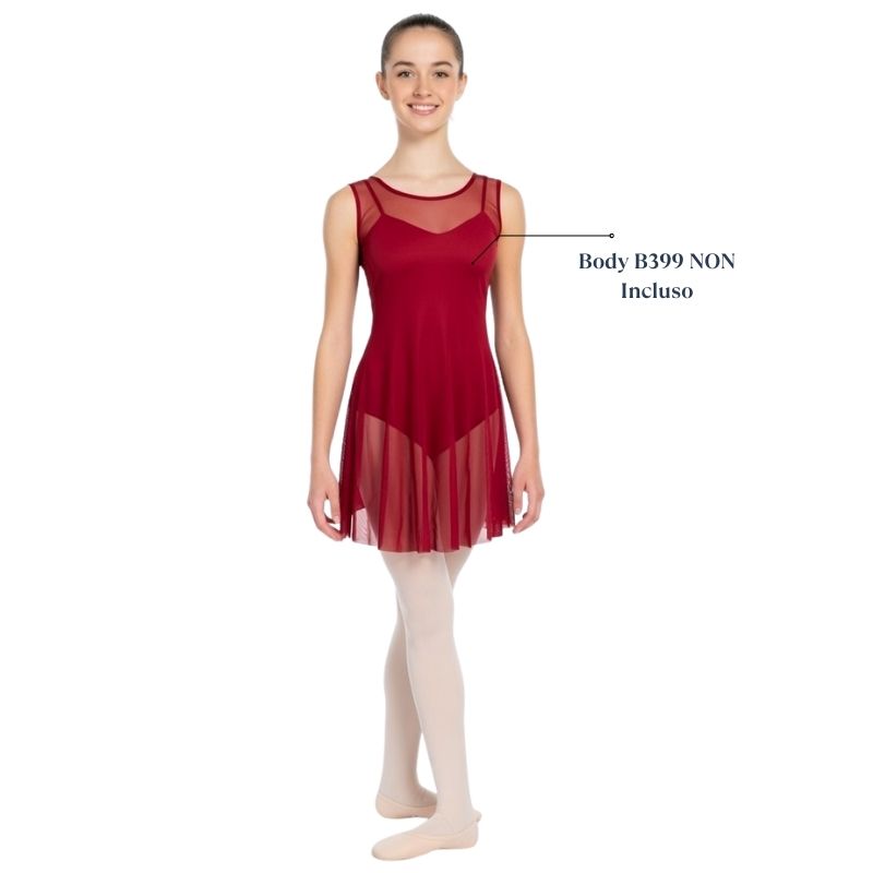 Abito in Rete Leggero con Lunghezza Mezza Coscia – W3 - immagine 2