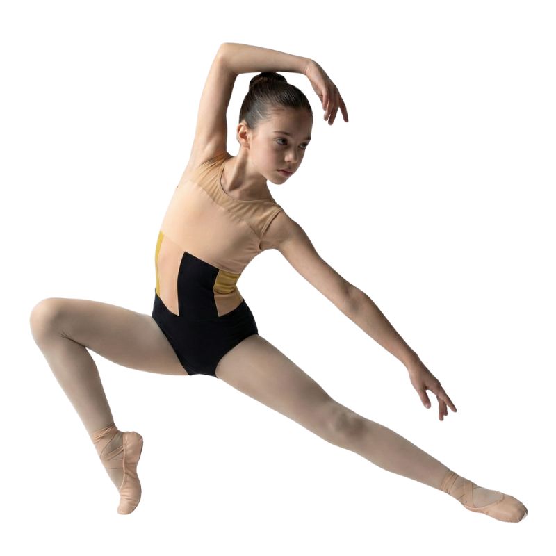 Body Mosaico Senza Maniche con Design Geometrico – B45 - immagine 2