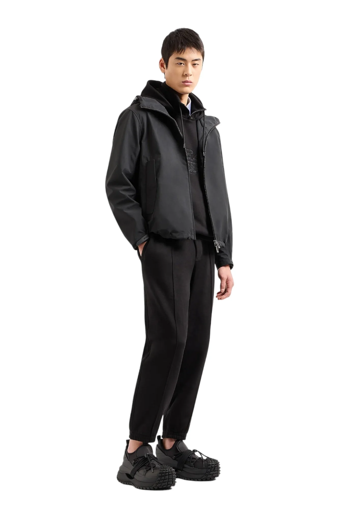 Blouson con cappuccio Uomo Emporio Armani 3D1BB41NJVZ - immagine 3