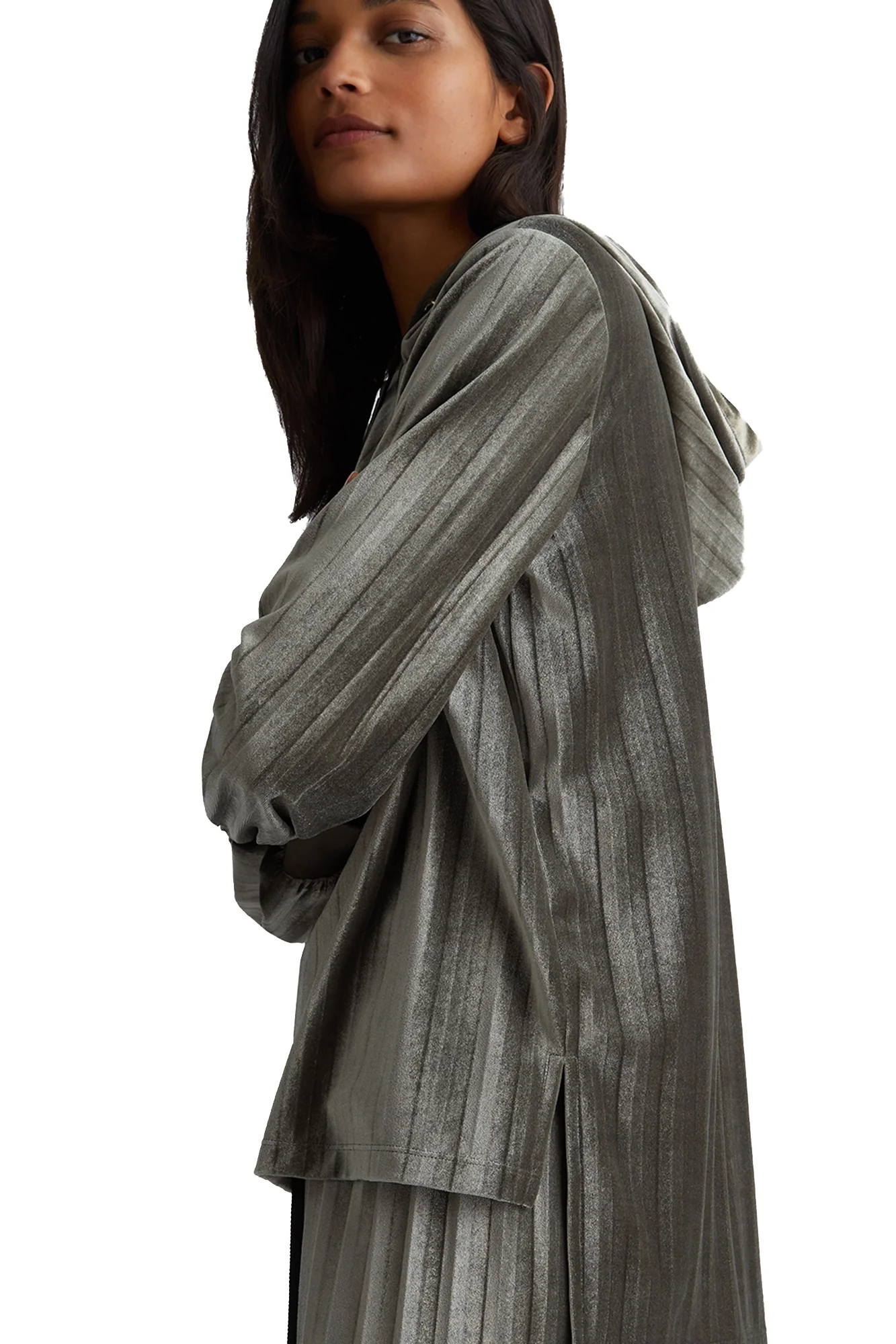 Felpa Donna Plissè Liu Jo TF3183J4529 - immagine 4