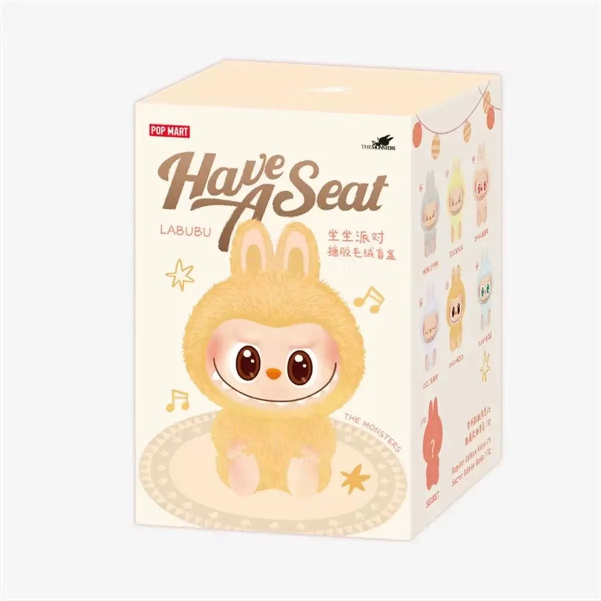 Pop Mart Box 6 Scatole Labubu The Monster Have a Seat - Original - immagine 3