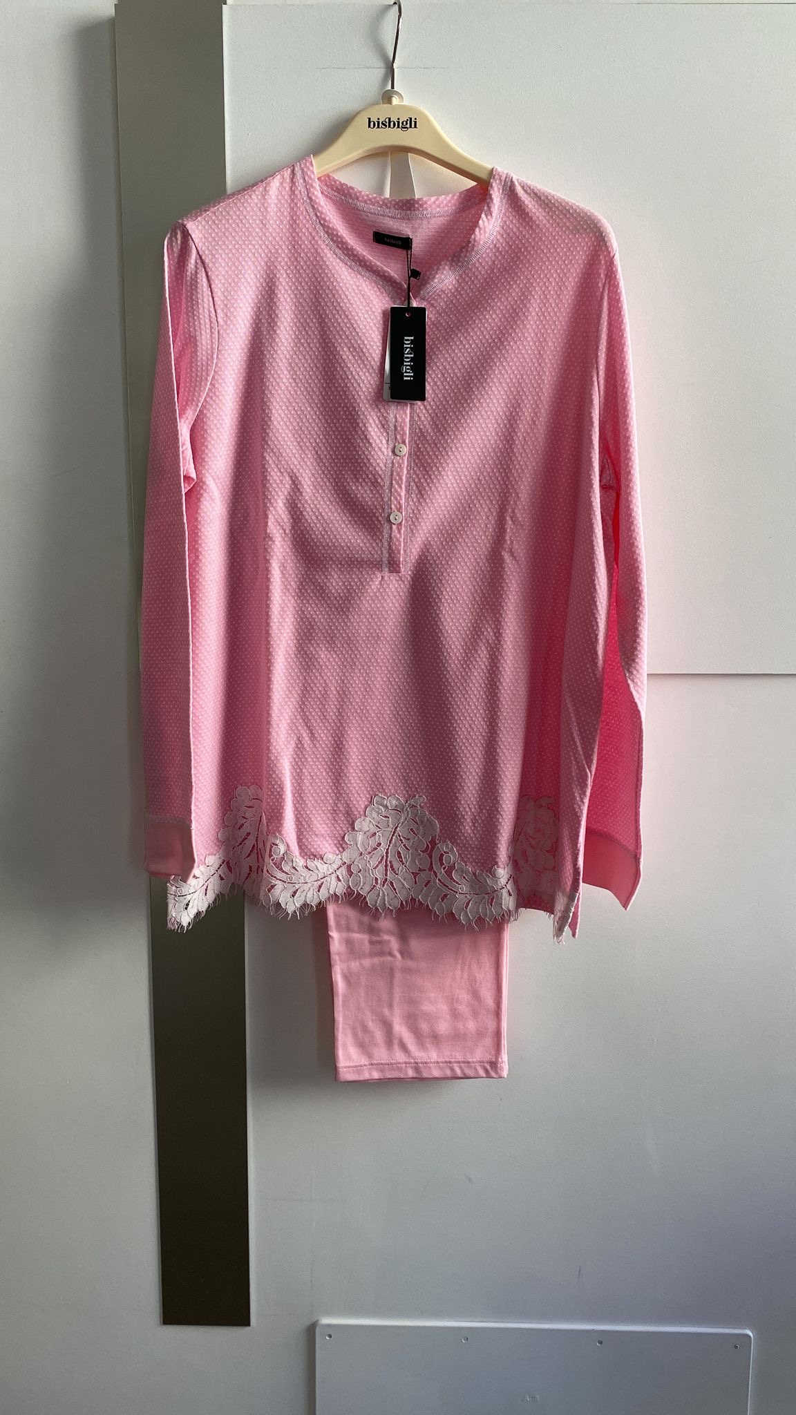 Pigiama lungo 100% cotone Bisbigli