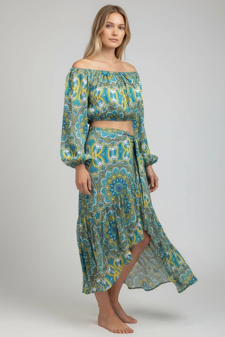 2Bekini Top Indian Charme Caraibi