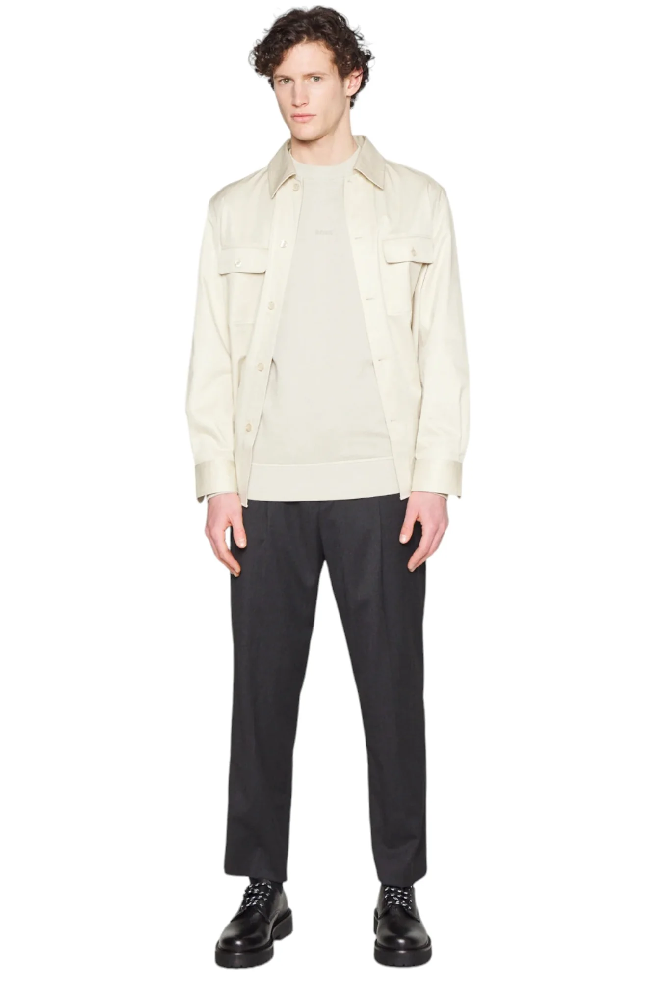 Felpa Uomo Boss 50472271 - immagine 3