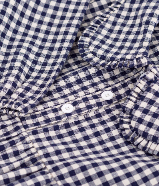 Abito a maniche lunghe in flanella a quadri bambina - immagine 6