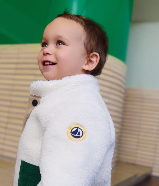 Cappotto in sherpa neonato. - immagine 3