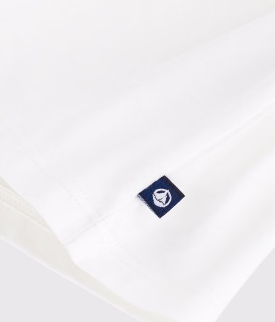 Blusa a maniche lunghe in cotone tinta unita neonato - immagine 5