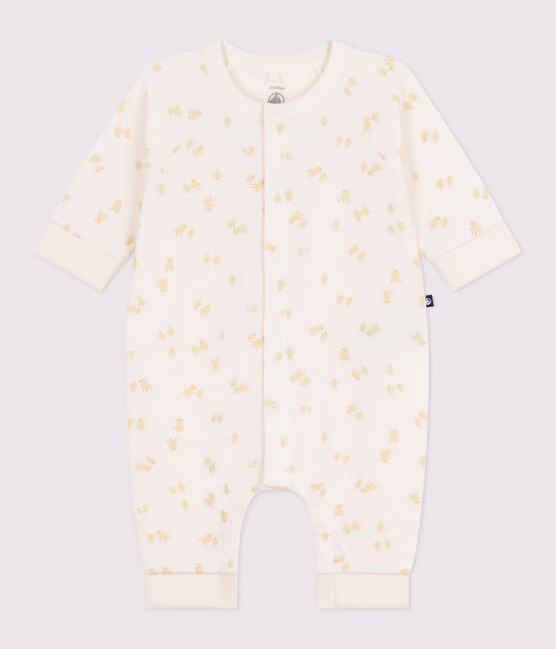 Tutina in cotone con pulcini stampati neonato - immagine 5