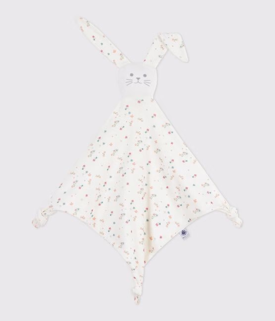 Doudou in cotone con stampa a fiori neonato