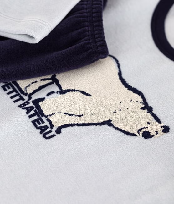 Pigiama in ciniglia bambino - immagine 3