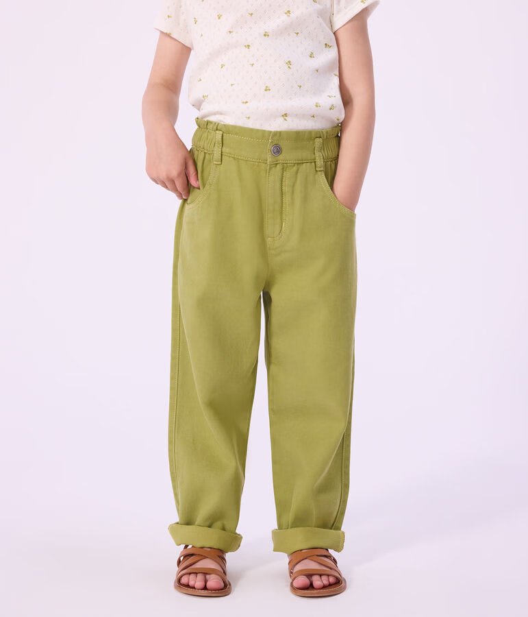 Pantaloni in cotone bambino