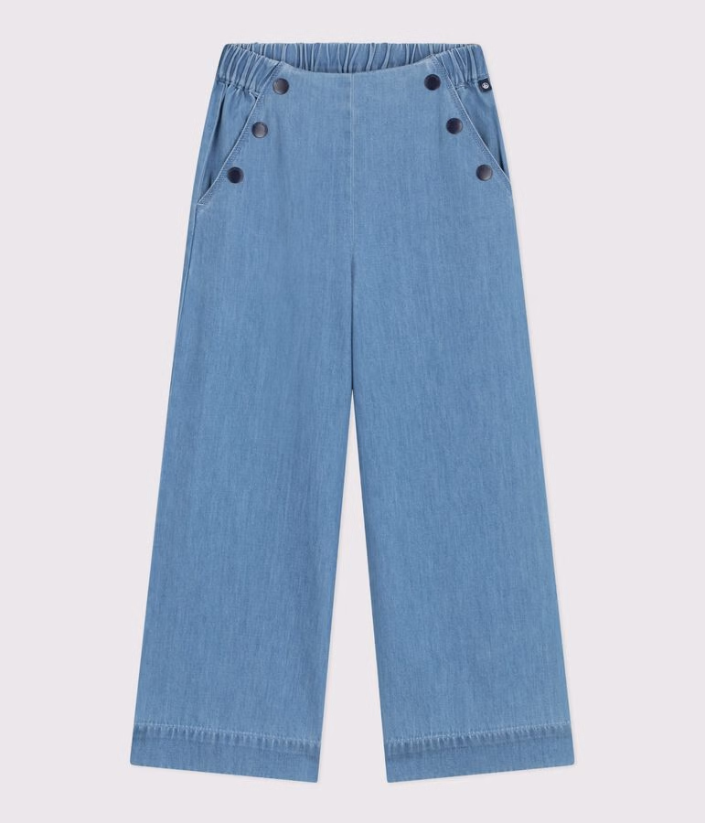 Pantaloni in denim bambina