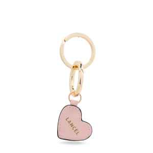 Leather heart keychain base