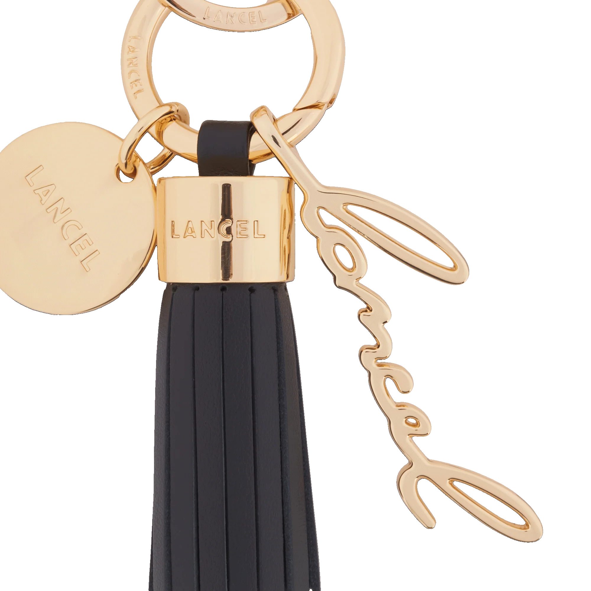 Lancel pompom key ring - immagine 3