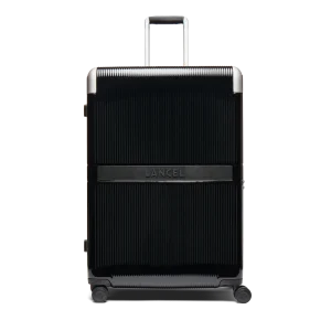 4-WHEEL EXPANDABLE LARGE ZIP SUITCASE