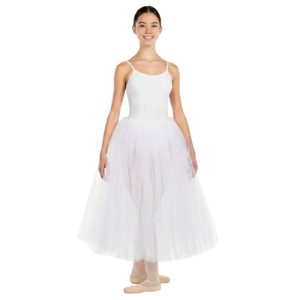 Tutù Degas Lungo con Tagli Frontali e Tulle Morbido – ATD101