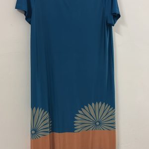 Abito Bisbigli in Viscosa Stampata a Mezza Manica