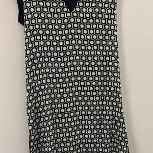 Abito Giro Sceso in Viscosa a Fantasia