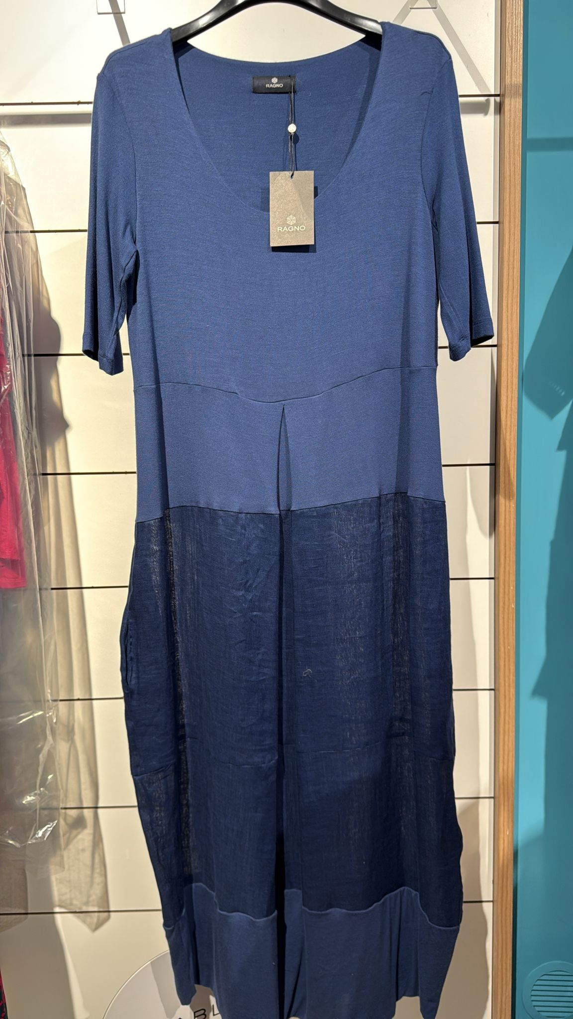 Abito Midi Ragno in Viscosa e Lino – Ultimo Pezzo Taglia 42 | Prezzo Speciale