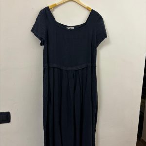 Abito Midi in Puro Lino con Tasche – Vestibilità Over | Ultimo Pezzo Tg. M | Prezzo Speciale