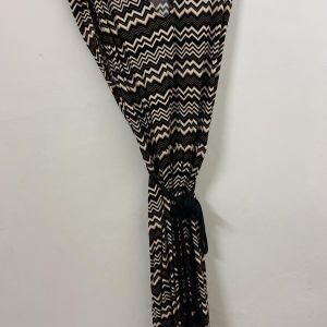 Abito Twinset Fantasia Geometrica Base Nera – Ultimo Pezzo Tg. M | Prezzo Speciale