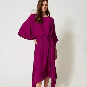 Abito longuette con coulisse