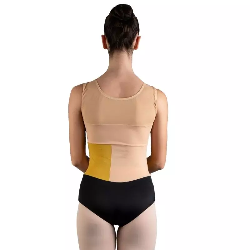 Body Mosaico Senza Maniche con Design Geometrico – B45 - immagine 3