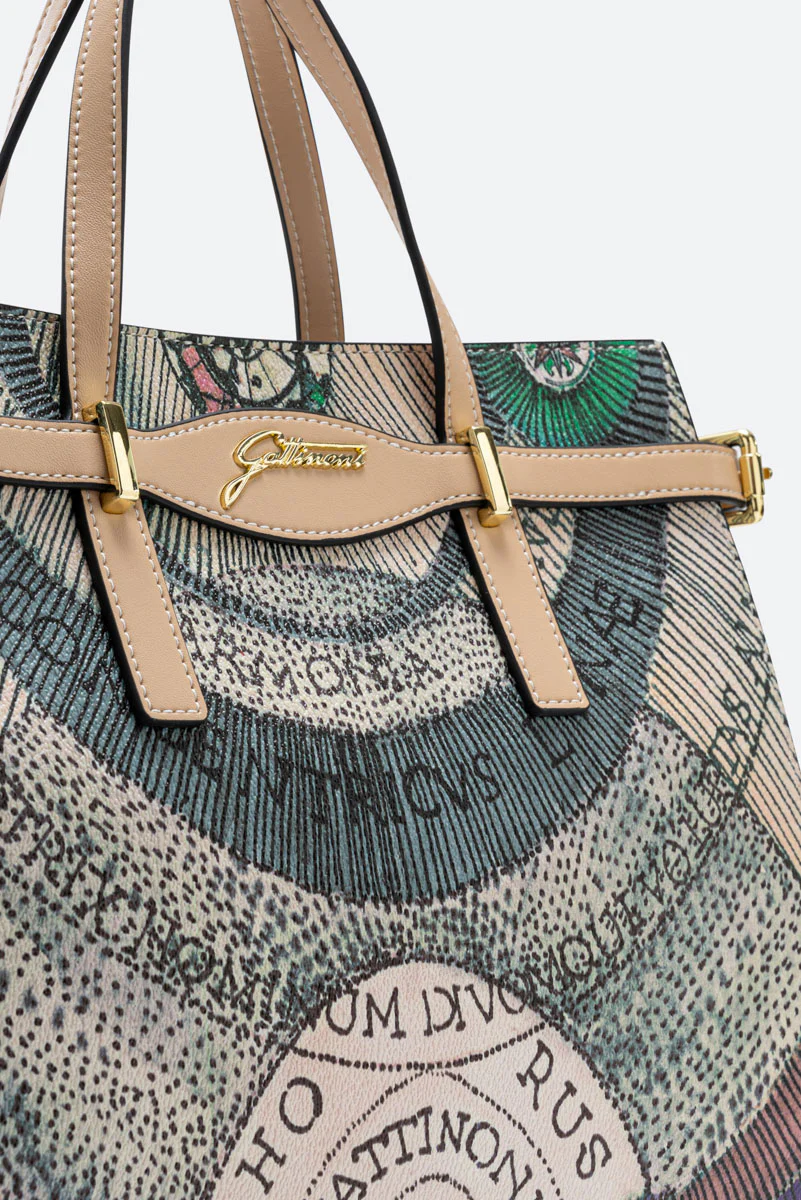 Borsa a mano Planetarium Watercolor Small - immagine 3