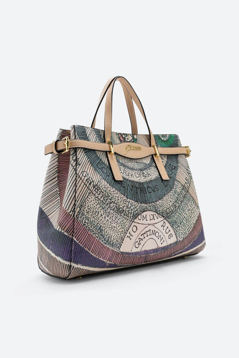 Borsa a mano Planetarium Watercolor Small - immagine 4