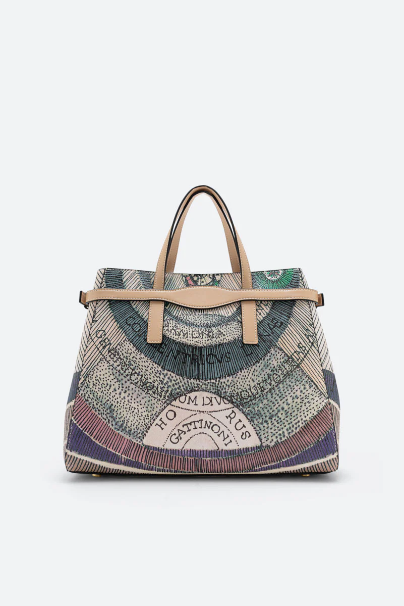 Borsa a mano Planetarium Watercolor Small - immagine 7