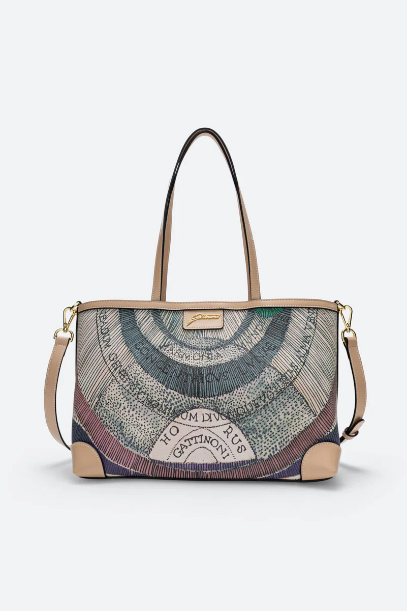 Crossbody Squared Lady Planetarium Watercolor - immagine 2