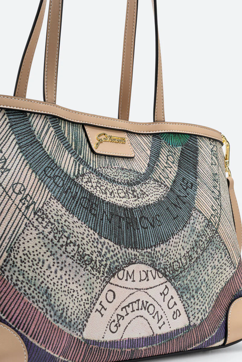 Crossbody Squared Lady Planetarium Watercolor - immagine 5