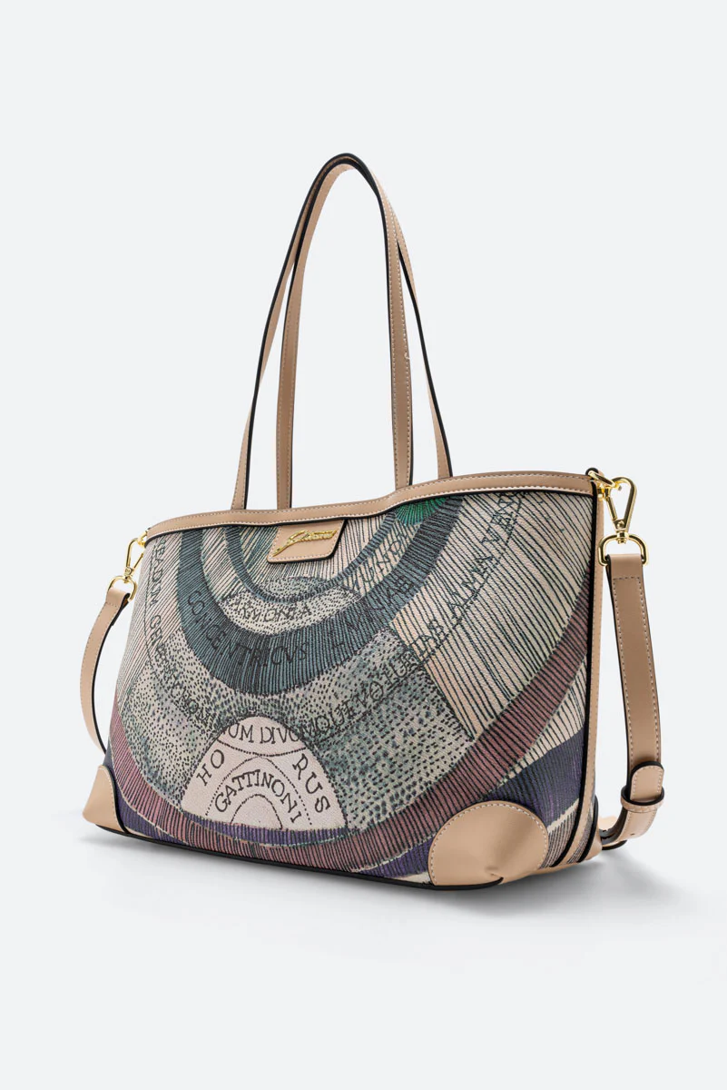 Crossbody Squared Lady Planetarium Watercolor - immagine 6