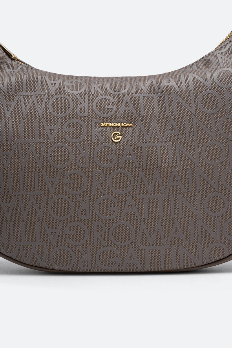 Hobo piccola Charlie Tortora - immagine 3