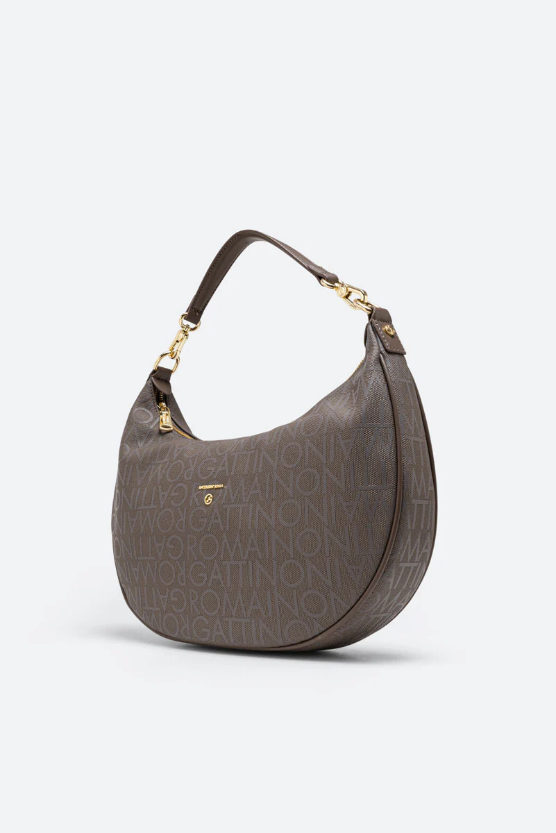 Hobo piccola Charlie Tortora - immagine 4