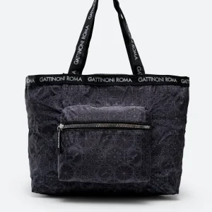 Shopping bag pieghevole Teodosia Nera EasyChic