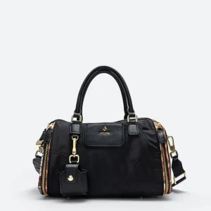 Bauletto Colorsoul in nylon nero