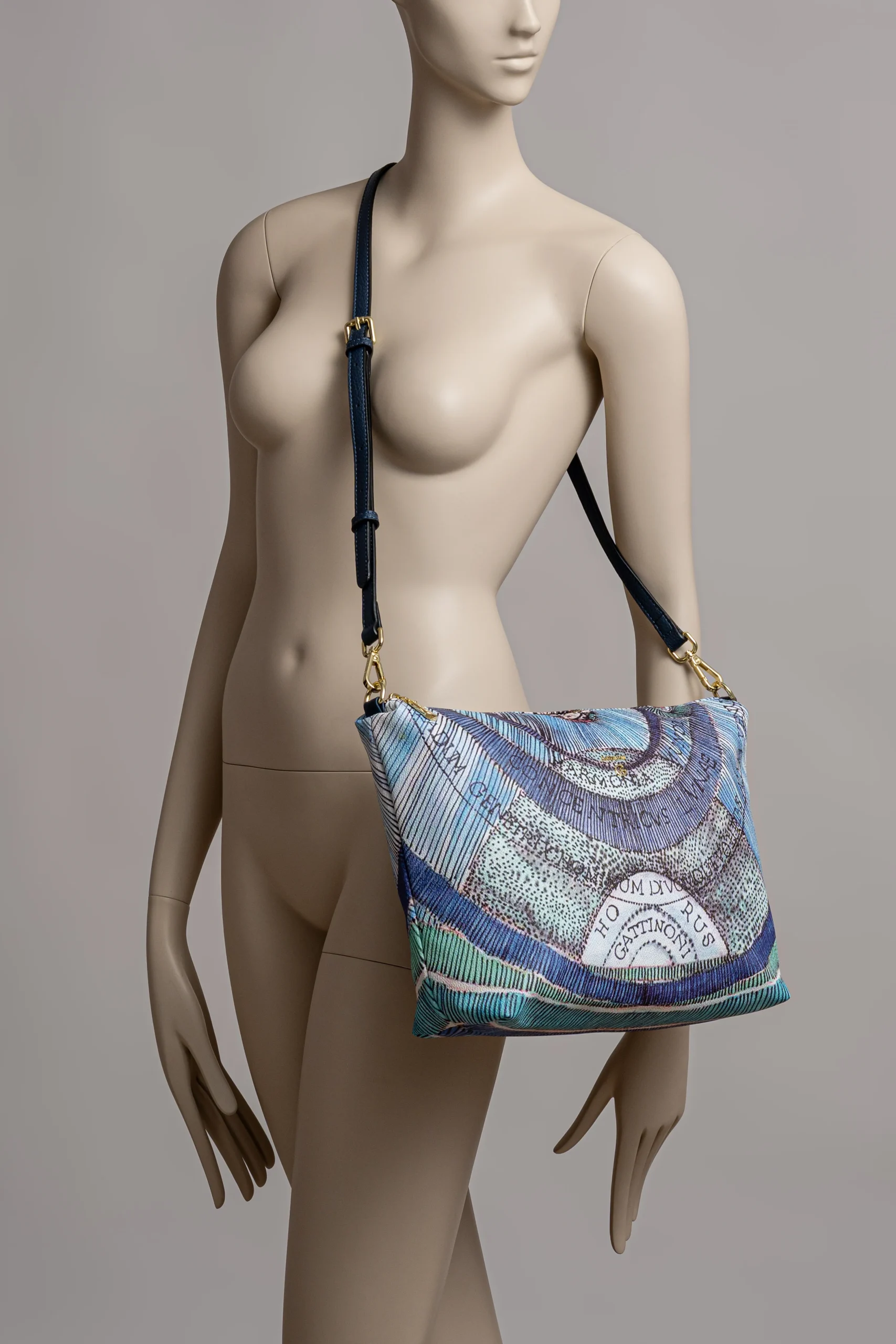 Reversible Navy e Planetarium Aquamarine Large - immagine 9