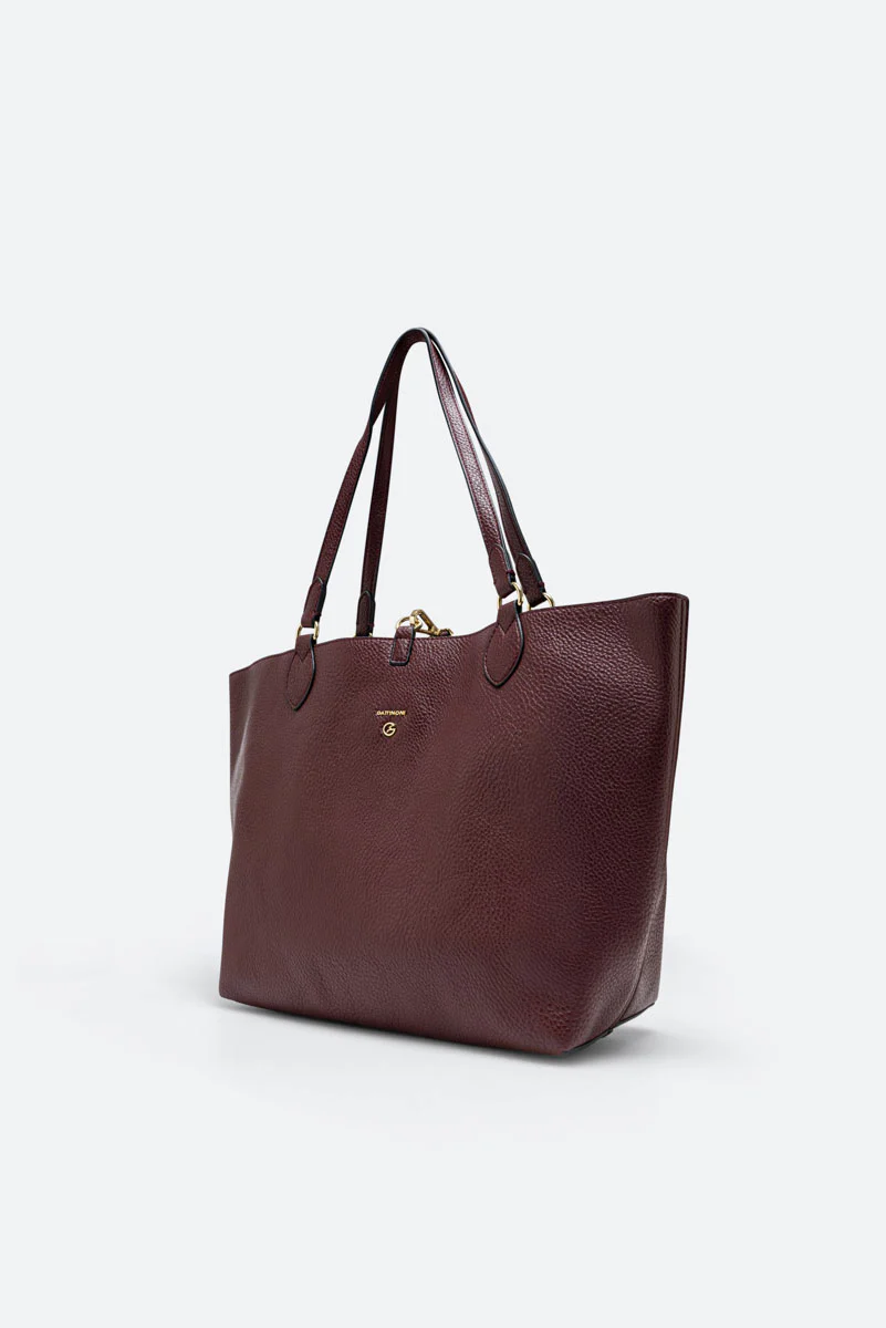 Borsa a spalla piccola Planetarium Reversible Vinaccia - immagine 3