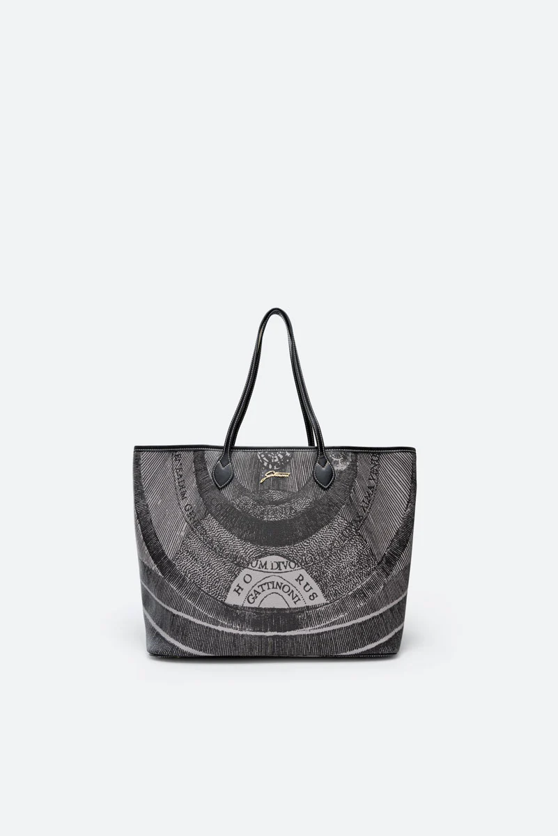 Shopping Bag large Planetarium Monochrome - immagine 3