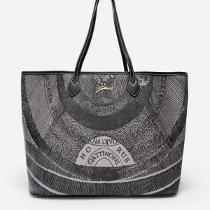 Shopping Bag large Planetarium Monochrome
