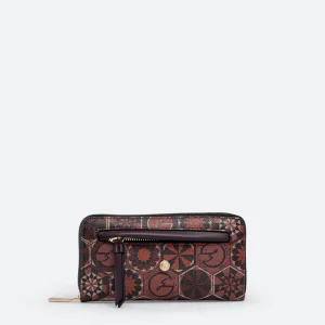 Portafoglio con zip Teodosia Garnet