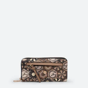 Portafoglio con zip Teodosia Desert